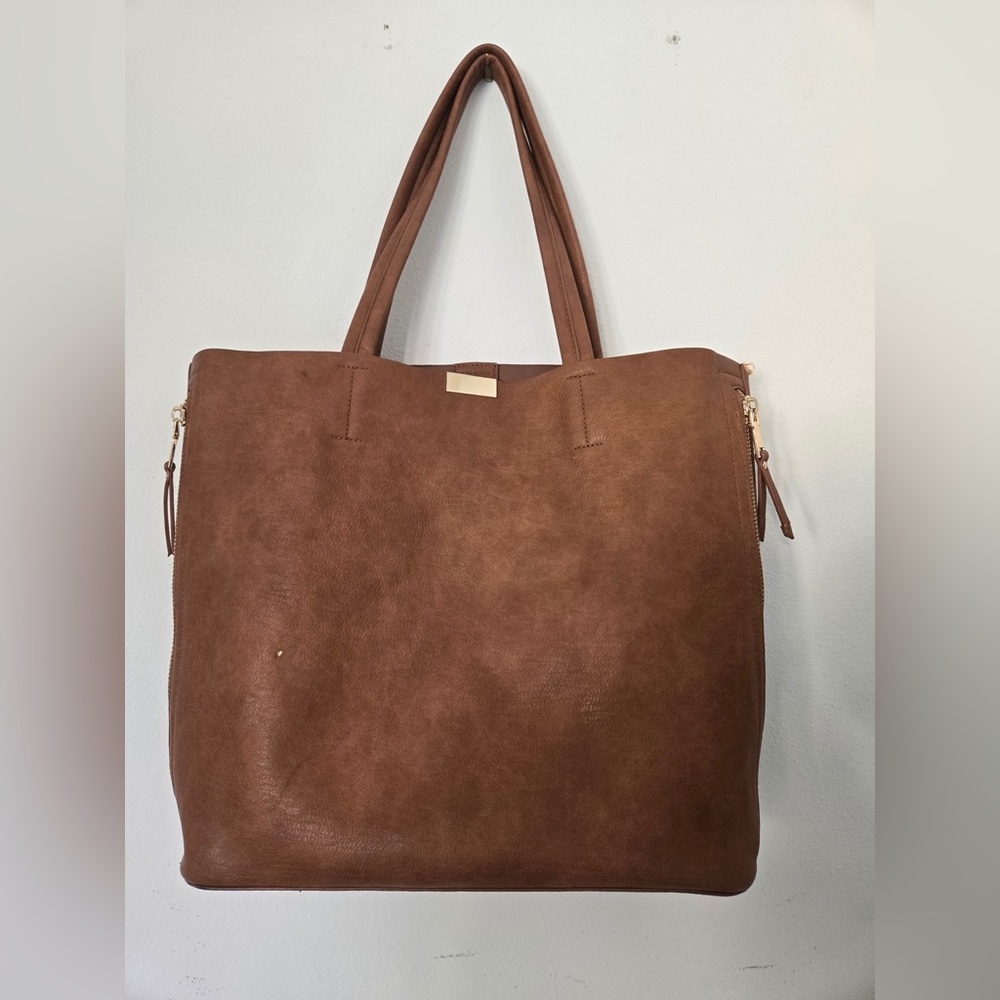 Source Unknown Rich Brown Tote Bag